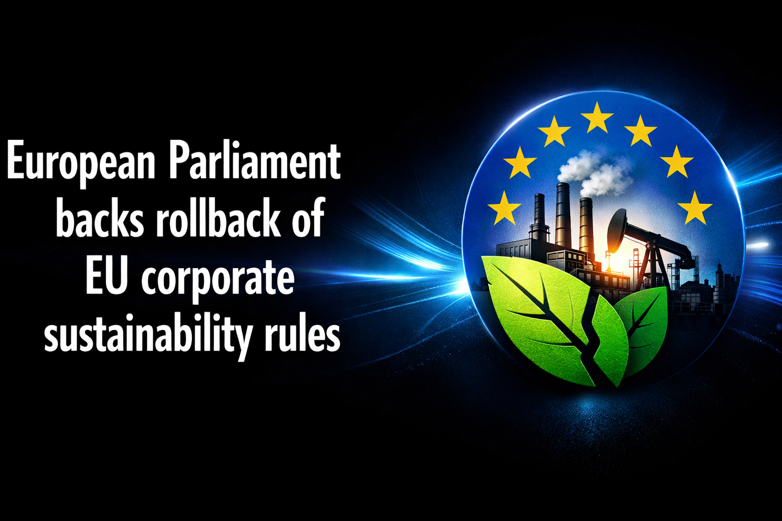 European Parliament backs rollback of EU corporate sustainability rules