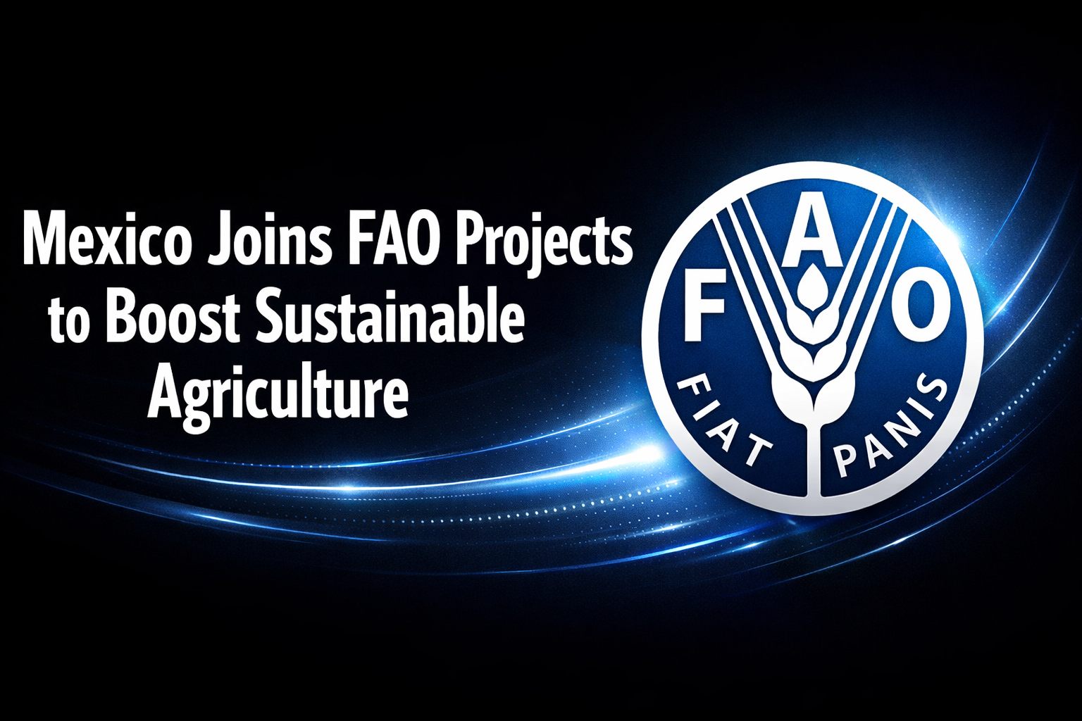Mexico Joins FAO Projects to Boost Sustainable Agriculture