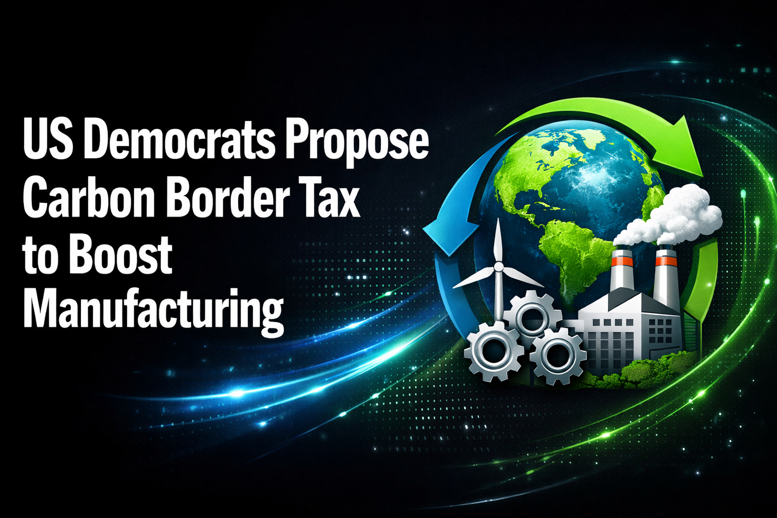 US Democrats Propose Carbon Border Tax to Boost Manufacturing