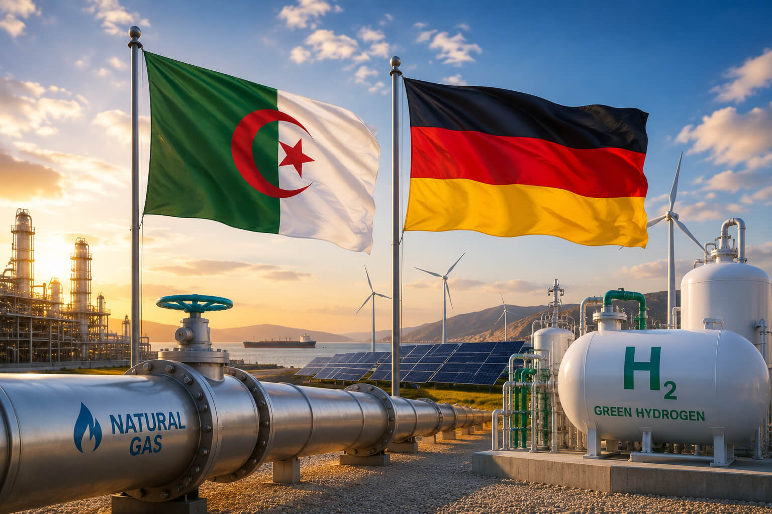 Algeria Deepens Germany Energy Partnership as Gas and Green Hydrogen Plans Move Together