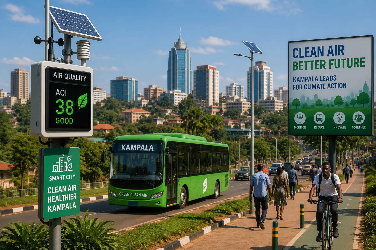 Kampala Clean Air Push Shows Africa’s Smart City Future
