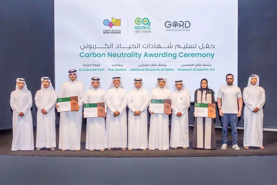 Qatar Museums Secures Carbon Neutrality Certification for Four Major Cultural Sites