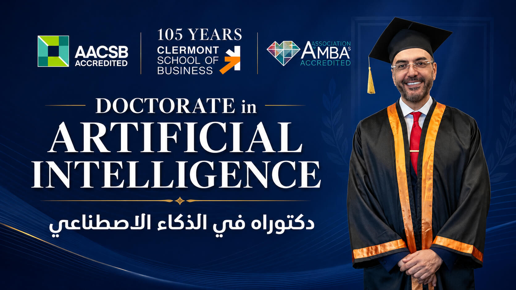 Shadi Dawi Awarded Doctorate with Premium Distinction for Landmark Research on Governing AI Generated Content