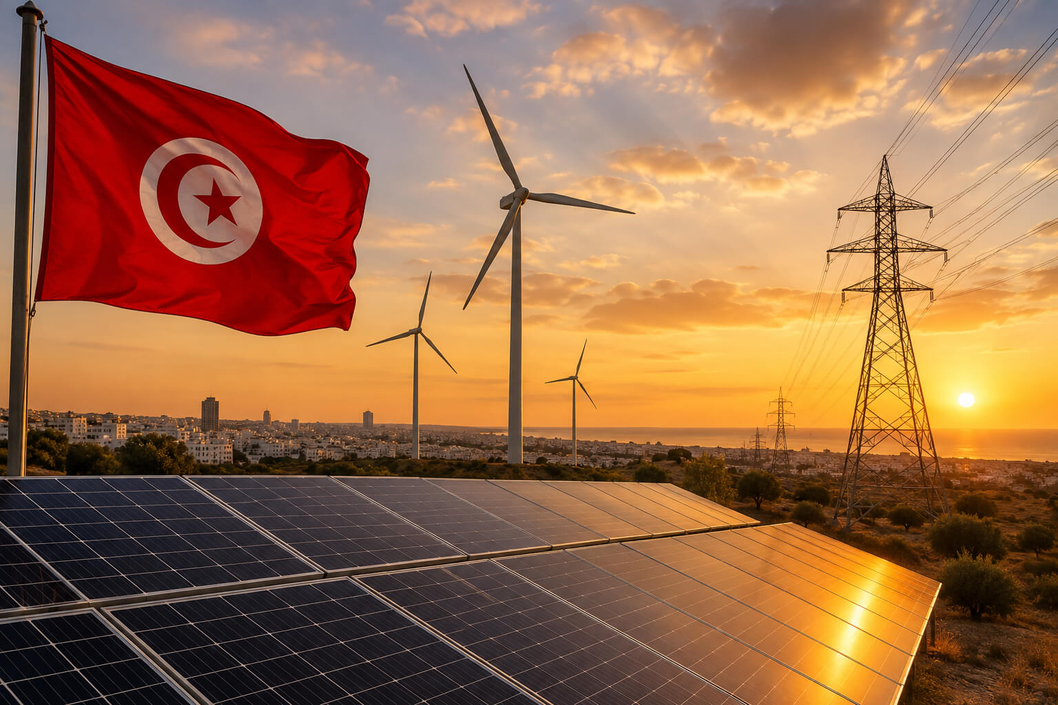 Tunisia Accelerates Renewable Energy Investments as Power Crisis Strains Grid