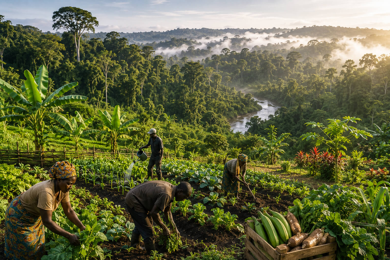 Congo Basin Countries Turn to Agroecology as Food Security and Forest Pressures Collide